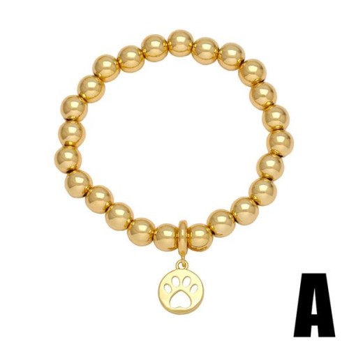  samll pendant bracelet gilded all-Purpose embed zircon beadsbrc