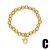  samll pendant bracelet gilded all-Purpose embed zircon beadsbrc