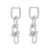 occidental styleins wind samllU chain earrings fashion brief high gilded earringerz