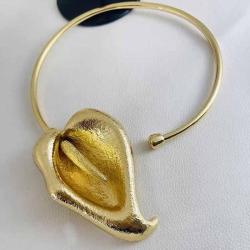 occidental style exaggerating samll flowers flower Collar elegant temperament high chain woman
