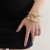 occidental style exaggerating personalityU flash diamond splice chain Collar chain