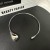  retro wind drop opening Collar personality high chain woman