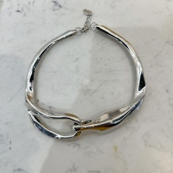 occidental style exaggerating wind Metal three-dimensional chain chain buckle ..