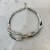 occidental style exaggerating wind Metal three-dimensional chain chain buckle necklace Collar chain