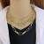 occidental style retro multilayer Metal chain necklace female all-Purpose clavicle chain