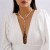 occidental style  retro beads chain beads  brief imitate Pearl tassel long style samll necklace
