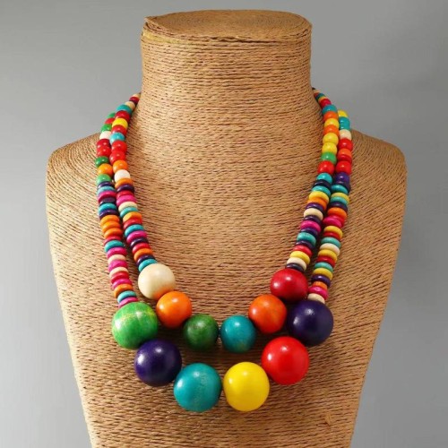customs occidental style Bohemia Nation retro Coir sweater chain long necklace ethnic style necklace