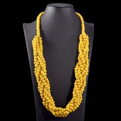 retro ethnic style Bohemia Coir long style lady color handmade weave beads nec..