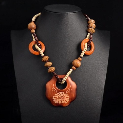 Bohemia retro all-Purpose geometry gem ethnic style long style woman necklace chain gem