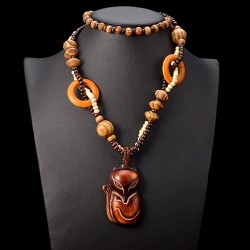 Bohemia occidental style retro ethnic style handmade weave necklace long style..