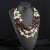  occidental style Bohemia exaggerating retro color chain ethnic style handmade gravel necklace woman