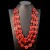 Bohemia ethnic style necklace Coir pendant color multilayer retro handmade weave long necklace woman