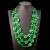 Bohemia ethnic style necklace Coir pendant color multilayer retro handmade weave long necklace woman