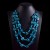 Bohemia ethnic style necklace Coir pendant color multilayer retro handmade weave long necklace woman
