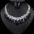   occidental style tassel necklace drop earrings luxurious set