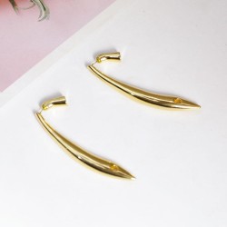 occidental style exaggerating high wind drop earrings atmospheric ear stud