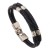 occidental style style handmade weave Cowhide braceletemu retro real leather