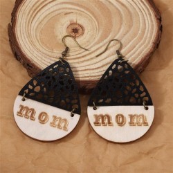  samll Earring double color splice fashion style