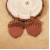  personality fashion Earring retro shape hollow earrings