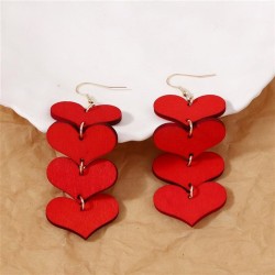 sweet love earring high high quality personality Earring exaggerating Peach he..
