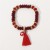  Nation samll new medium tassel bracelet  Bohemia color crystal beads circle