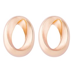 occidental style ear stud wind Metal exaggerating cirque earrings ear stud woman brief Earring temperament