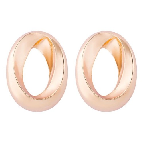 occidental style ear stud wind Metal exaggerating cirque earrings ear stud woman brief Earring temperament