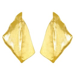  occidental style wind Metal textured personality earrings   fashion samll ear..