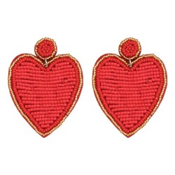 occidental style   fashion love earrings woman creative all-Purpose beads brie..