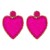 occidental style   fashion love earrings woman creative all-Purpose beads brief handmade Earring