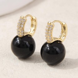 1 fashion bronze concise Pearl personality temperament lady buckle