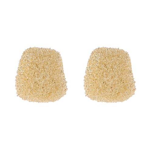 samll frosting Alloy silver earrings temperament all-Purpose brief Earring