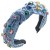 occidental style high quality Cloth fully-jewelled Headband woman multicolor fashion trend width Headband