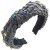 occidental style high quality Cloth fully-jewelled Headband woman multicolor fashion trend width Headband