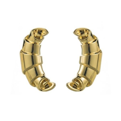occidental style samll super big bag silver earrings woman personality exaggerating high Alloy