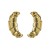 occidental style samll super big bag silver earrings woman personality exaggerating high Alloy