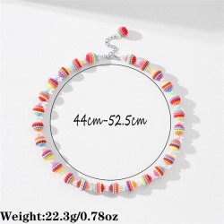 spring summer original color necklace  occidental style exaggerating lady more