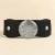 Metal buckle belt woman carving retro ornament overcoat Winter all-Purpose elasticity palace wind