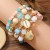 )occidental style fashion Bohemia lovely pendant multilayer beads bracelet women