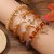 )occidental style fashion Bohemia lovely pendant multilayer beads bracelet women