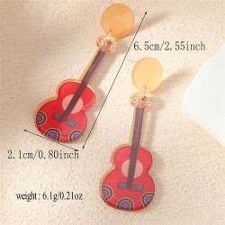 ) earrings fashion personality rainbow