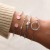 occidental style wind brief woman personality cirque circle diamond head bangle four set bracelet