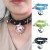  dayzier woman Collar leather necklace