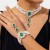 occidental style  retro wind beads chain  imitate Pearl Rhinestone fashion Collar