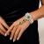 occidental style  retro wind beads chain  imitate Pearl Rhinestone fashion Collar