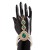 occidental style  retro wind beads chain  imitate Pearl Rhinestone fashion Collar