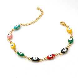 occidental style eyes bracelet Oval eyes personality bracelet man woman style