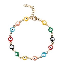 occidental style fashionins wind eyes bracelet woman color eyes lovers Bohemia..