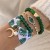  Bohemia personality eyes bracelet set  beads eyes multilayer bracelet