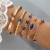  Bohemia personality eyes bracelet set  beads eyes multilayer bracelet